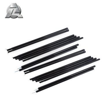 black anodized telescoping aluminum tent rods for sale